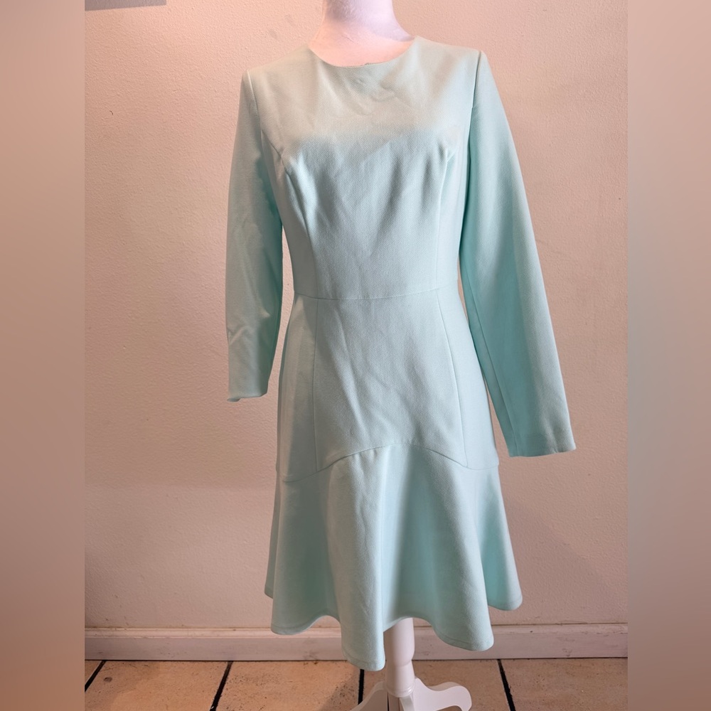 Shoshanna Eden Dress Mint Blue Size 8 - Picture 3 of 4